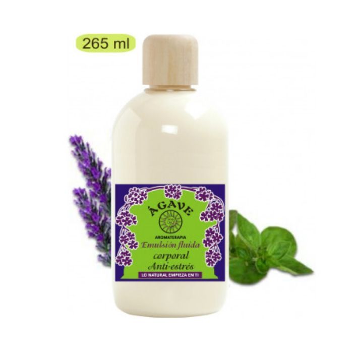 leche corporal antiestres agave